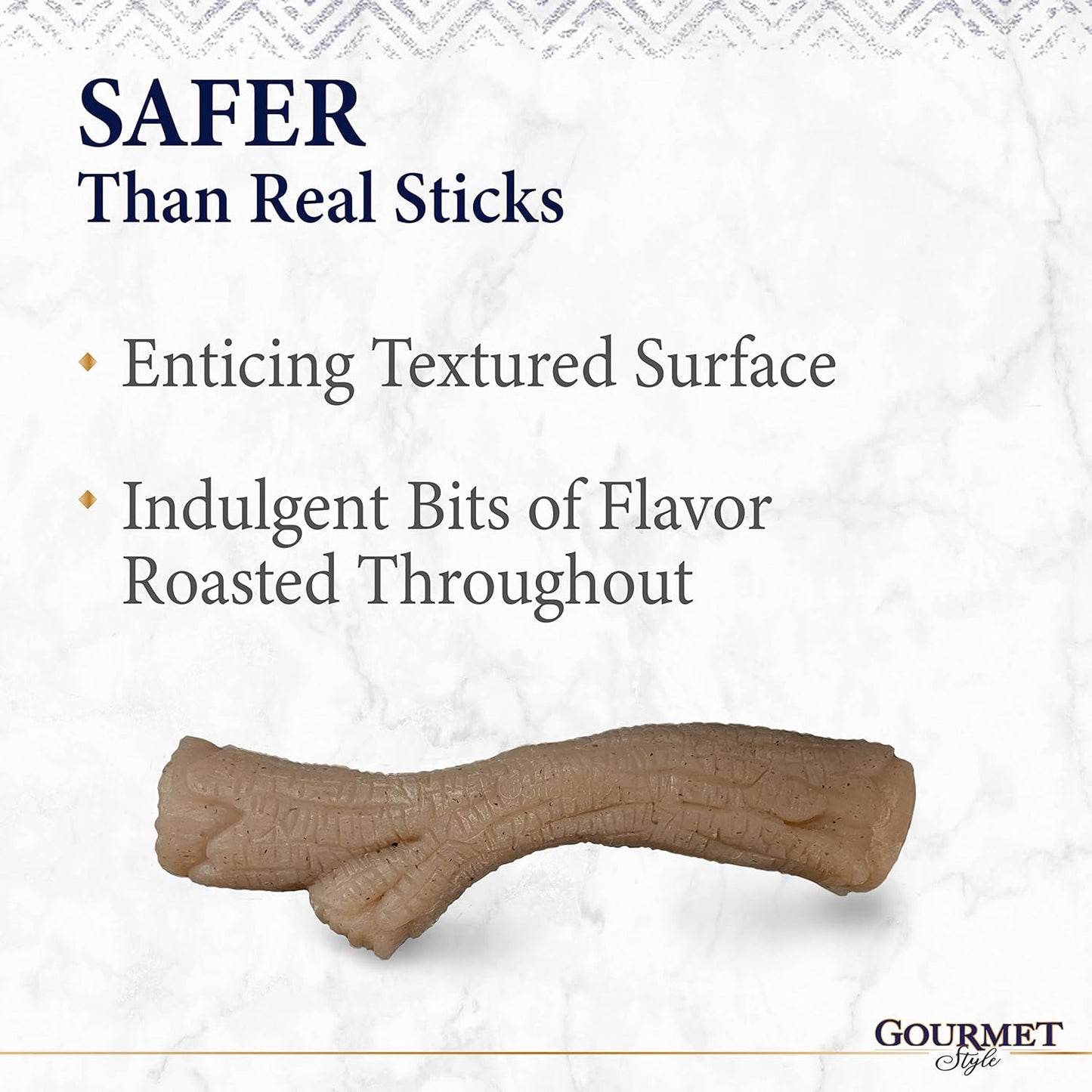 Nylabone Gourmet Stick Medium Peanut Butter