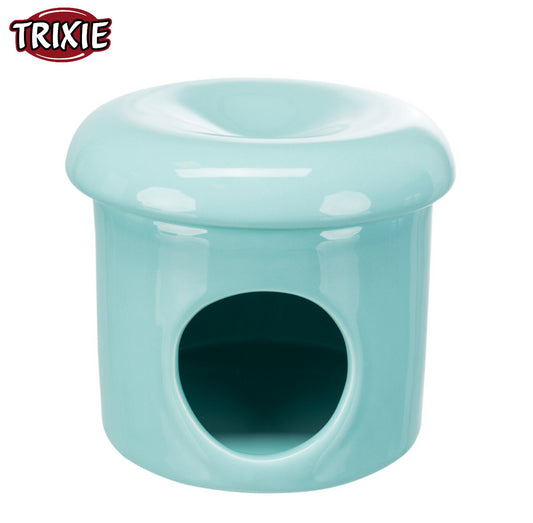 Trixie Ceramic Dwarf Hamster & Mouse House With Removeable Lid