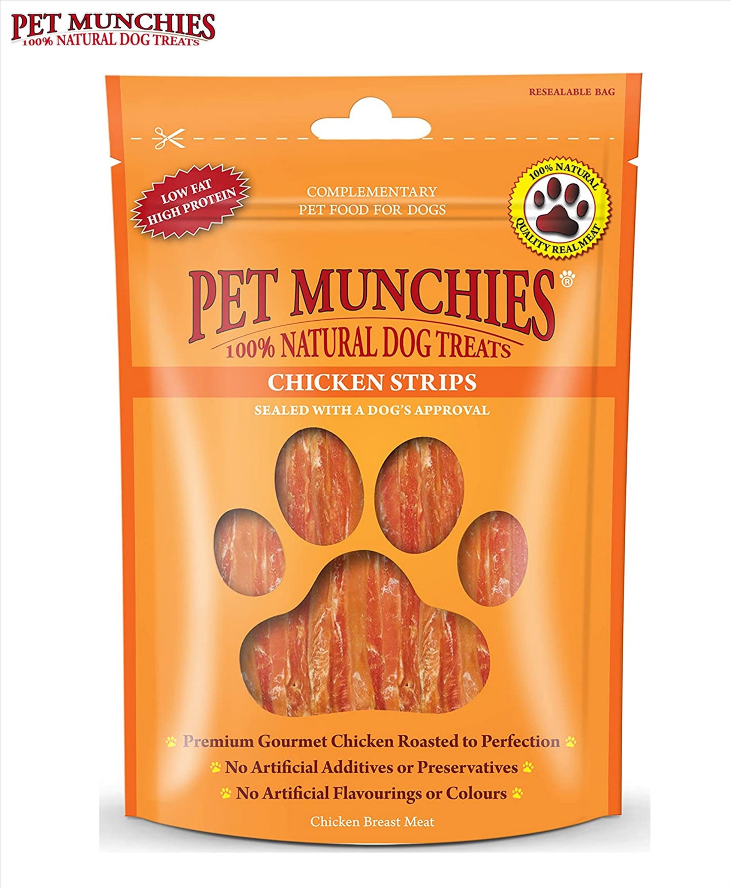 Pet Munchies Chicken Strips 90g