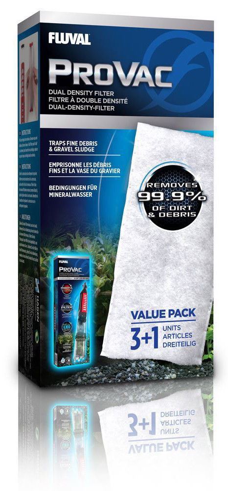 Fluval Provac Filter Cartridge 4 Pack