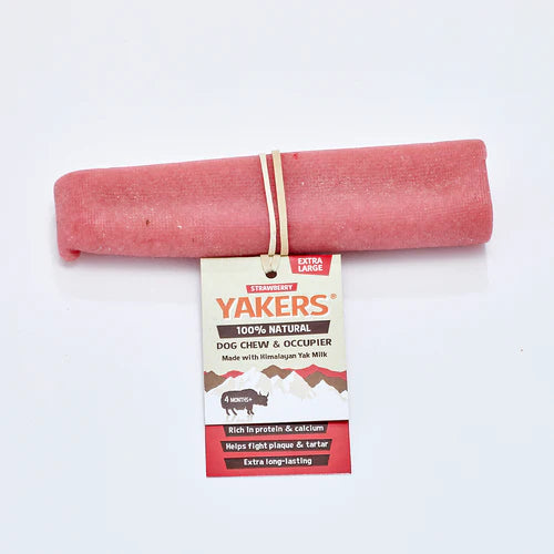 Yakers Strawberry Chew Extra Large