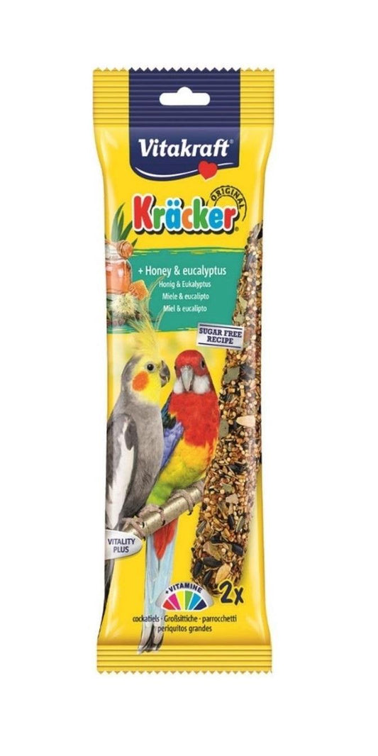 Vitakraft Cockateil & Parakeet Sticks Honey & Eucalyptus 2pcs