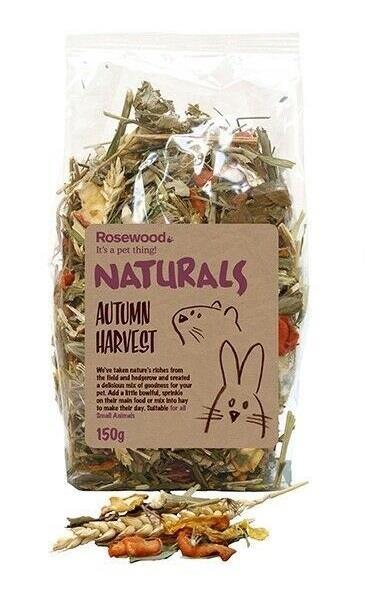 Rosewood Naturals Small Animal Autumn Harvest 150g