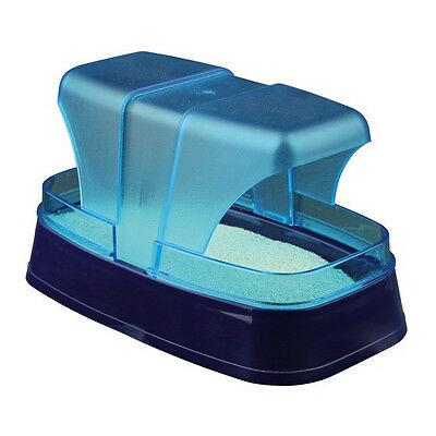 Trixie Mice & Hamster Plastic Sand Bath Blue 17 x 10 x 10cm