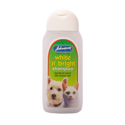 Johnson's Veterinary White 'n' Bright Shampoo 200ml