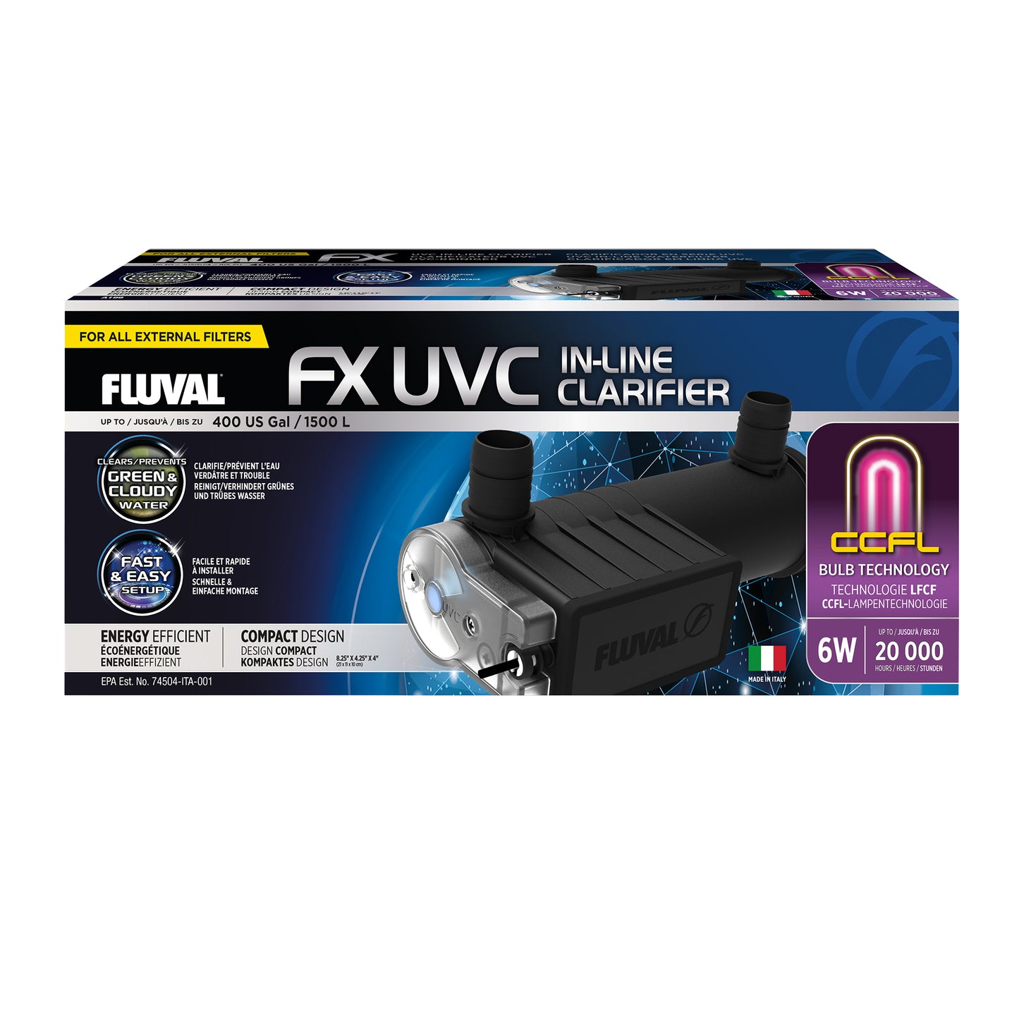 Fluval FX Uvc Clarifier