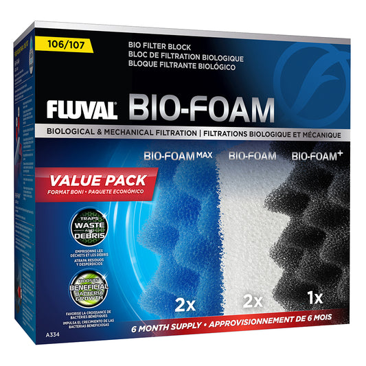 Fluval 106/107 Bio Foam Value Pack