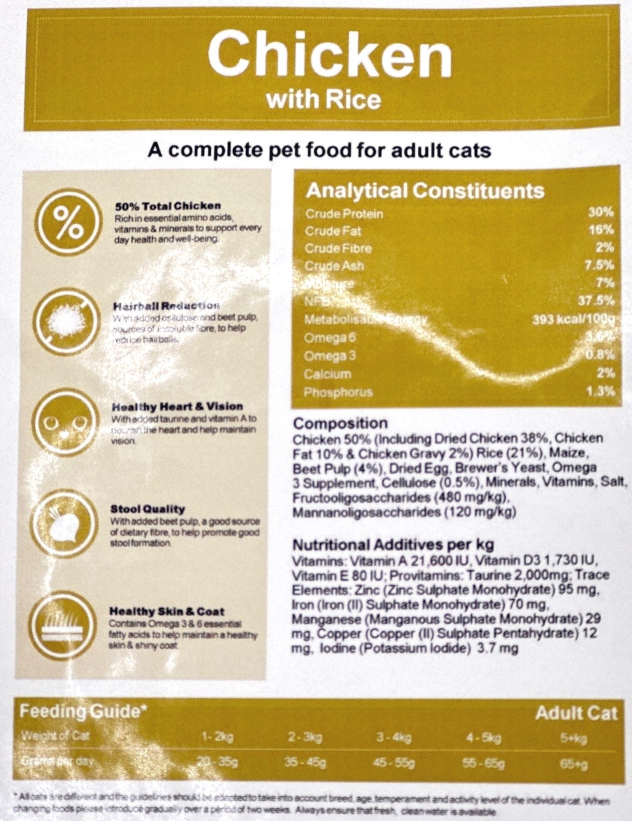 Adlingtons Premium Adult Cat Chicken 6kg