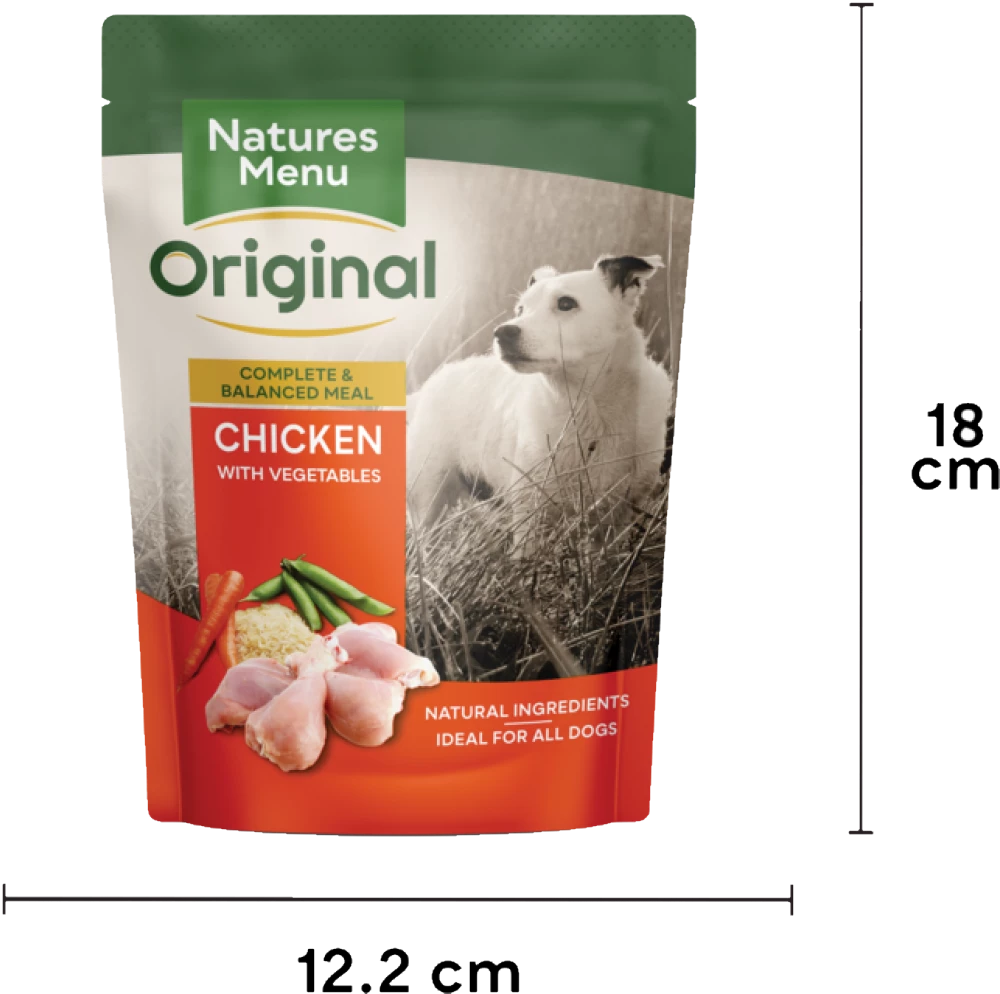 Natures Menu Adult Chicken Pouch Single 300g