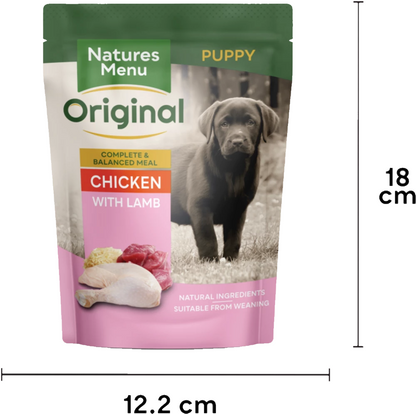 Natures Menu Puppy Chicken & Lamb 300g