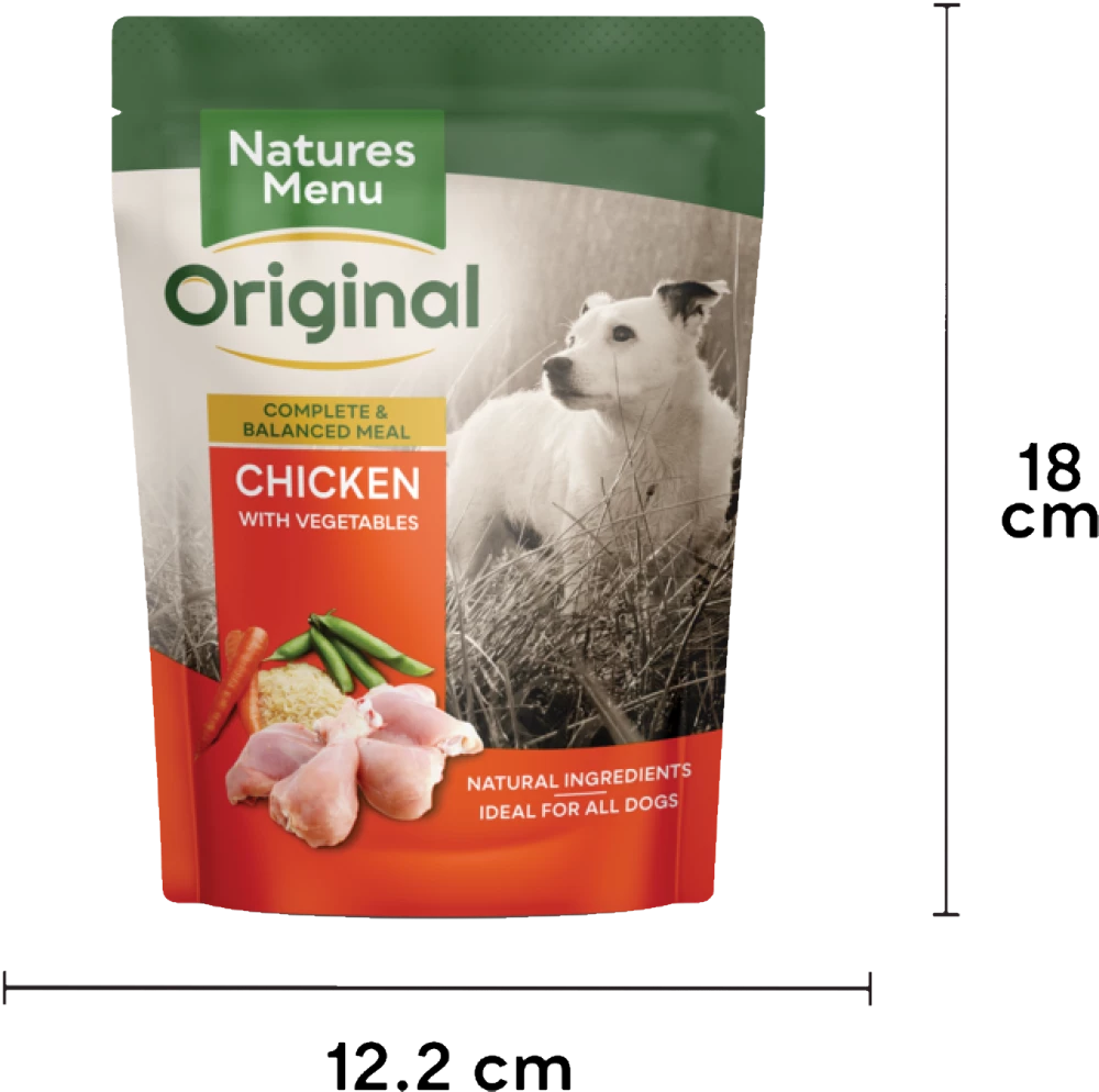 Natures Menu Original Adult Multipack Pouches 8 x 300g