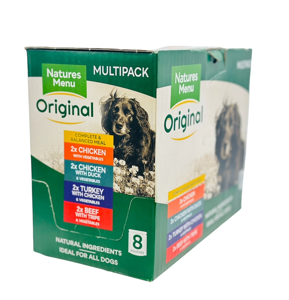 Natures Menu Original Adult Multipack Pouches 8 x 300g