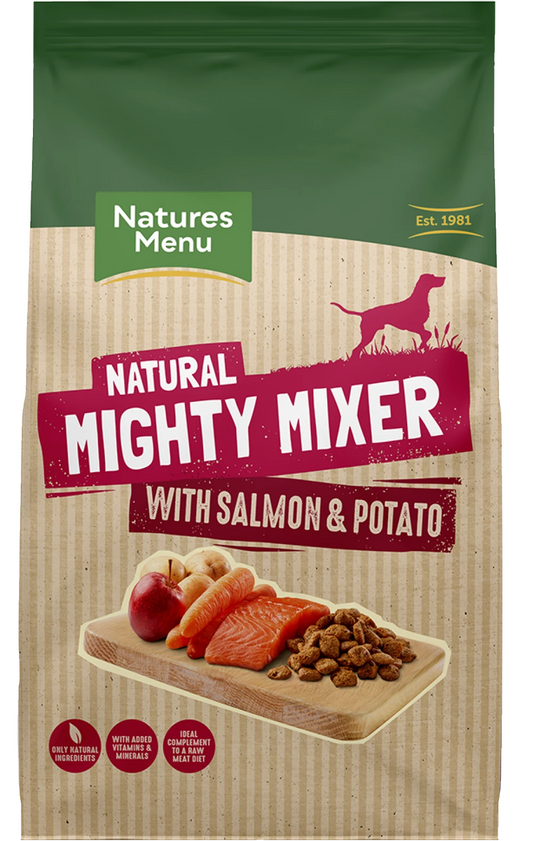 Natures Menu Mighty Mixer With Salmon & Potato 2kg