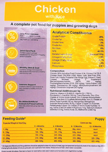 Adlingtons Premium Puppy Food 2kg