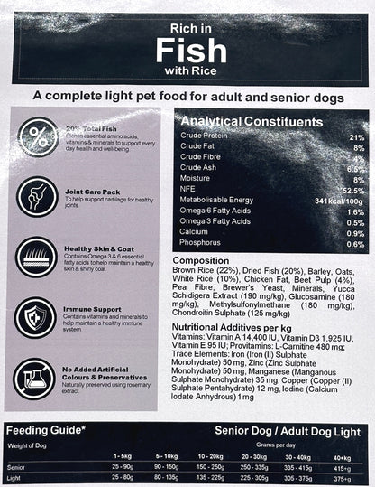 Adlingtons Premium Senior Light Dog 2kg