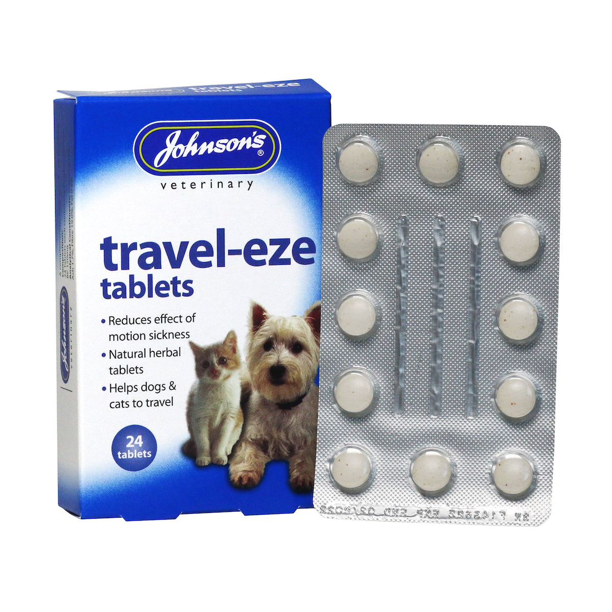 Johnson's Veterinary Travel eze Tablets