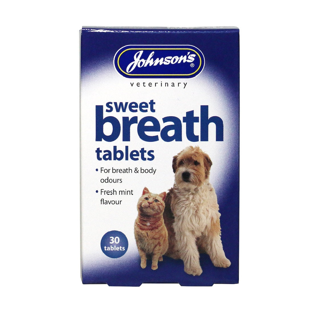 Johnson's Veterinary Sweet Breath Tablets 30 Tablets