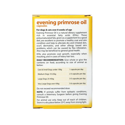 Johnson's Veterinary Evening Primrose Oil Capsules 60 Capsules