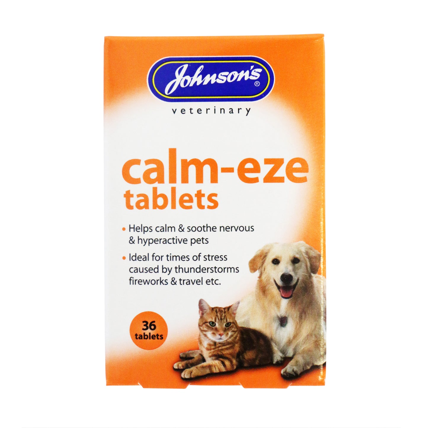 Johnson's Veterinary Calm-eze Tablets For Dogs & Cats