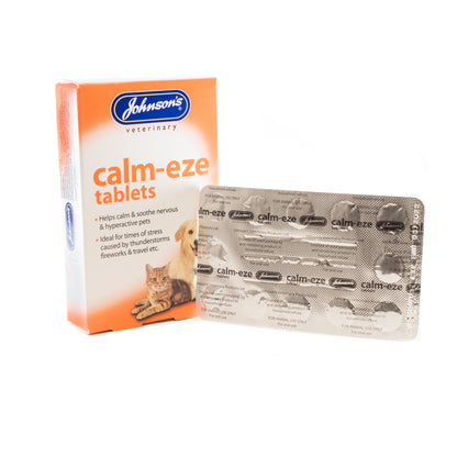 Johnson's Veterinary Calm-eze Tablets For Dogs & Cats