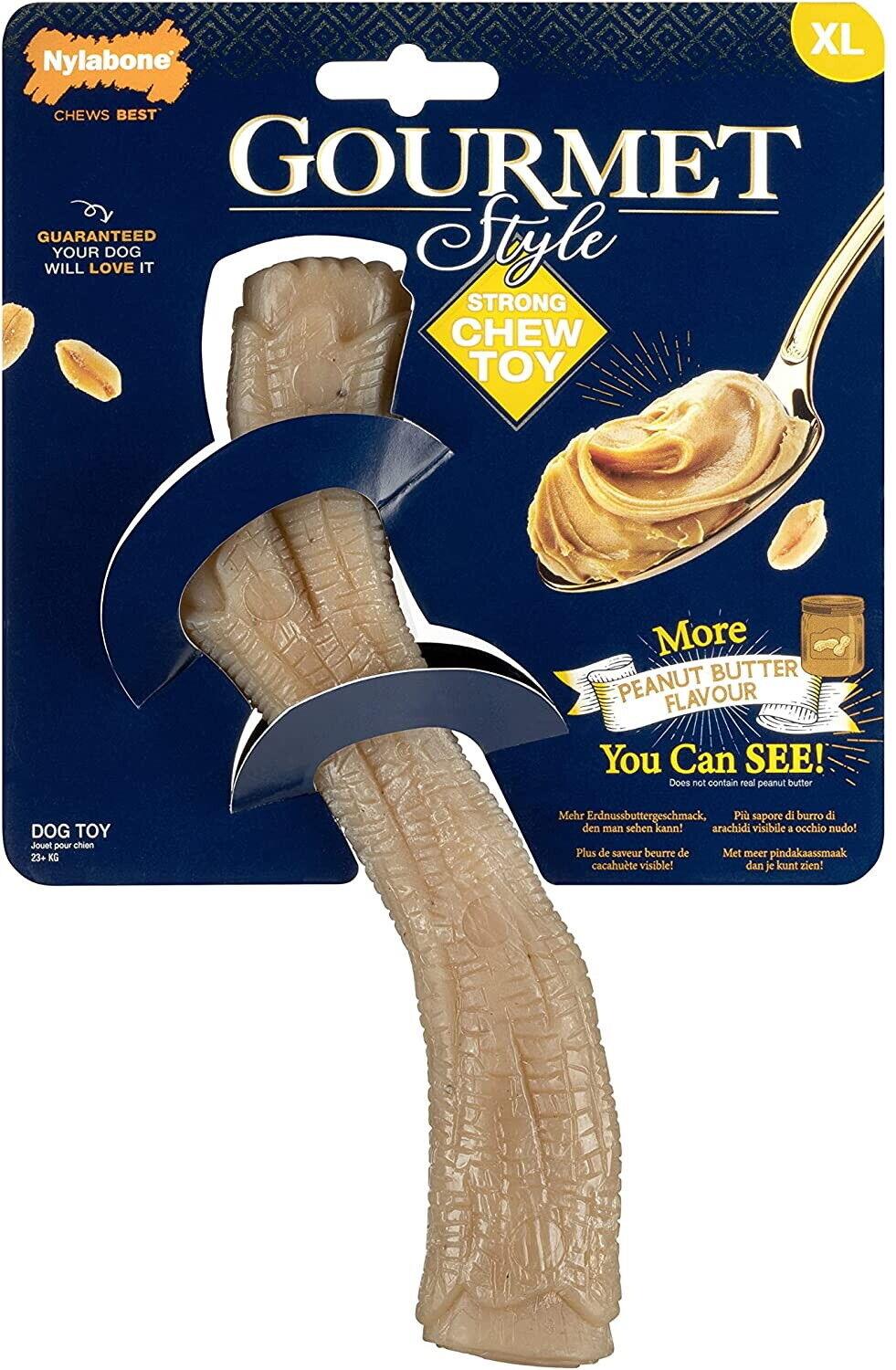 Nylabone Gourmet Stick X Large Peanut Butter