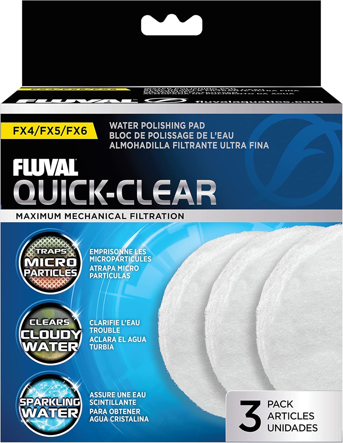 Fluval FX Quick Clear Fine Filter Pad