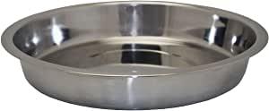 Pet Platter Shallow Stainless Steel Puppy Pan 25cm 10"