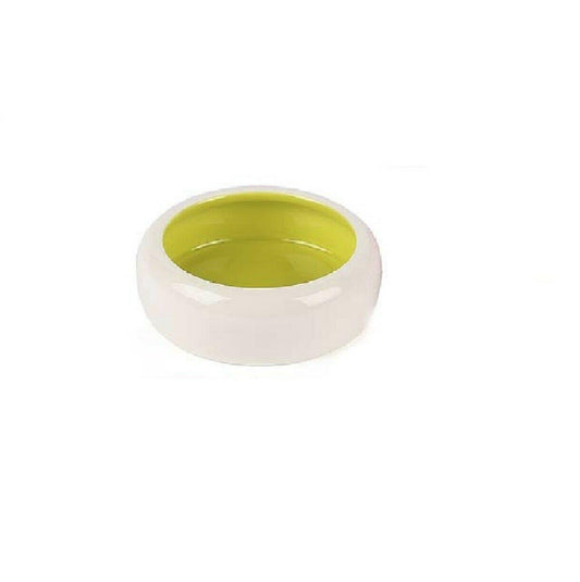 Pet Platter Anti Splash Pet Bowl Green 11cm