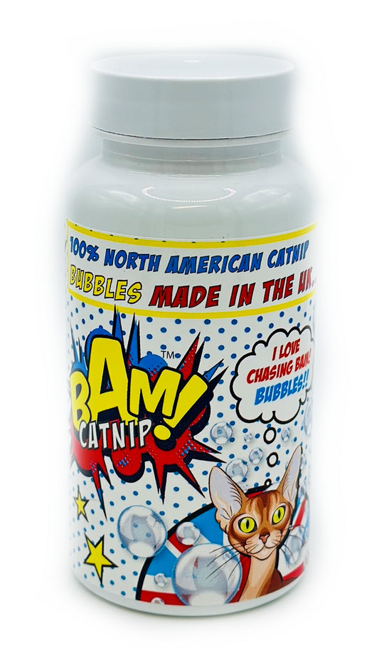 BAM!! Catnip Bubbles 150ml