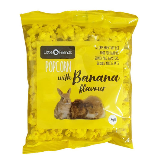 Little Friends Small Animal Banana Popcorn 18g