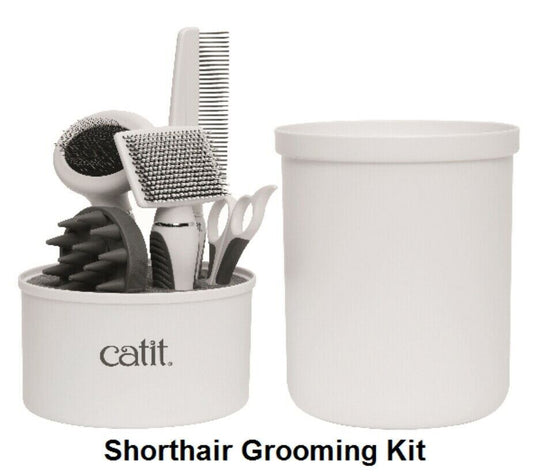 Catit Short Haired Grooming Kit