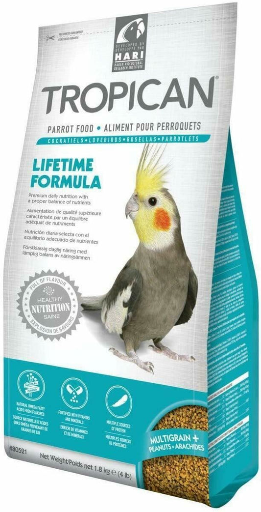 Hari Tropican Lifetime Granules Cockatiel 1.8kg