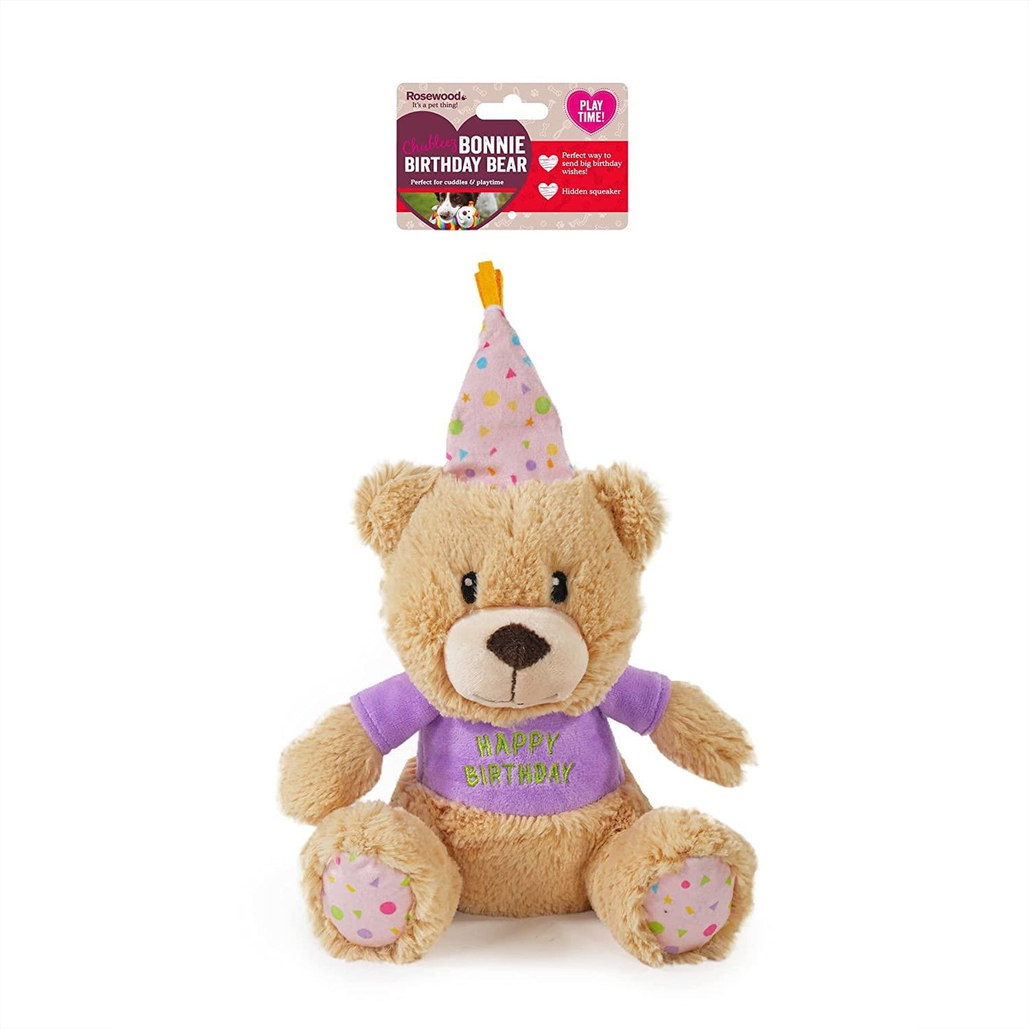 Rosewood Chubleez Bonnie Birthday Bear