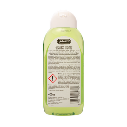 Johnson's Veterinary Aloe Vera Shampoo 400ml