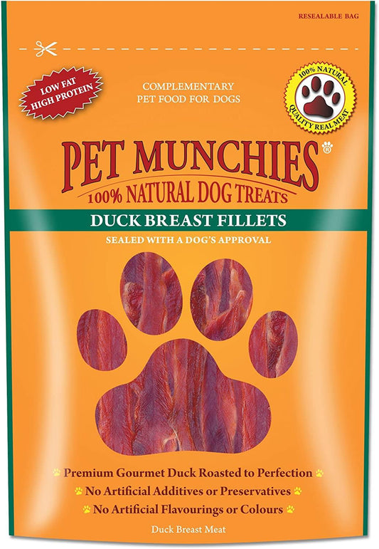 Pet Munchies Duck Breast Fillet 80g