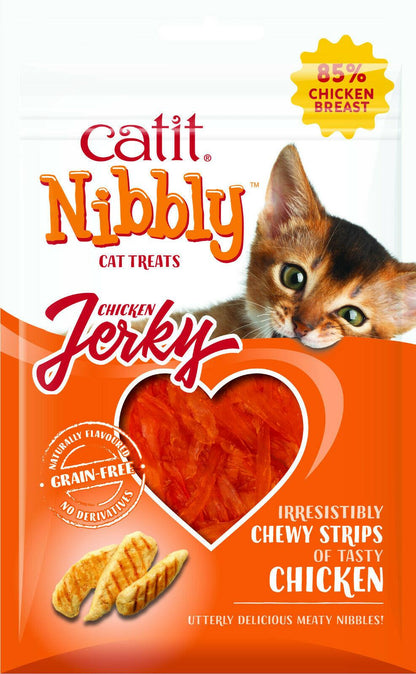 Catit Nibbly Jerky Chicken 30g