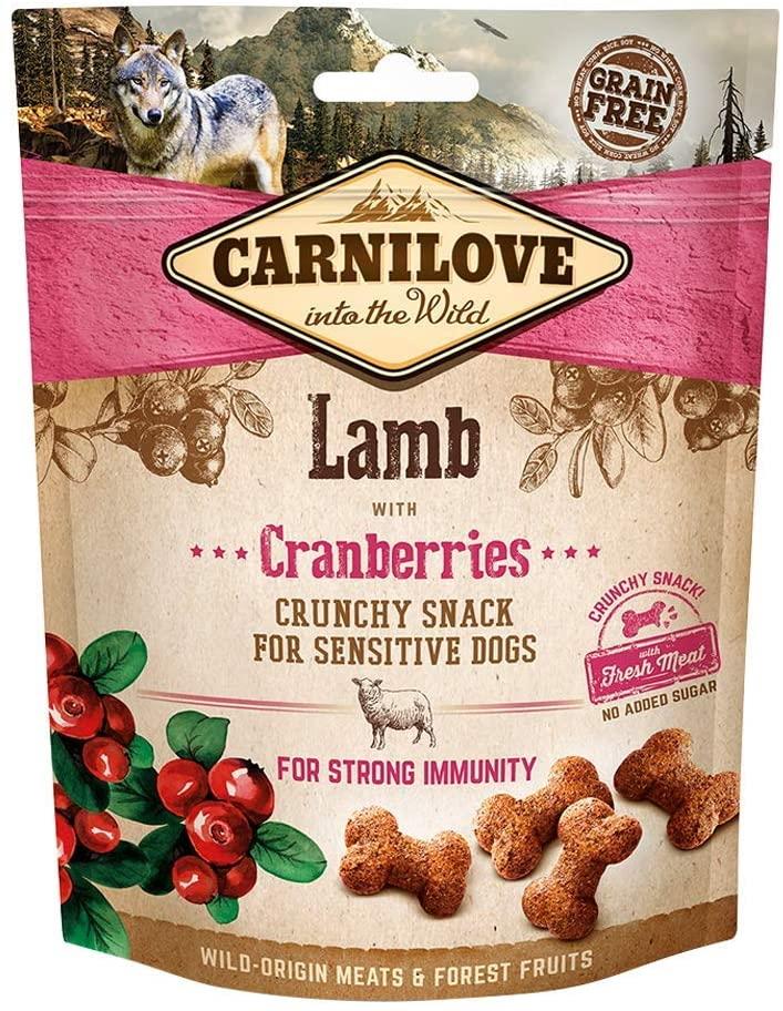 Carnilove Dog Treats Lamb With Cranberries 200g