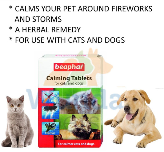 Beaphar Calming Tablets For Cats & Dogs 20 Tablets