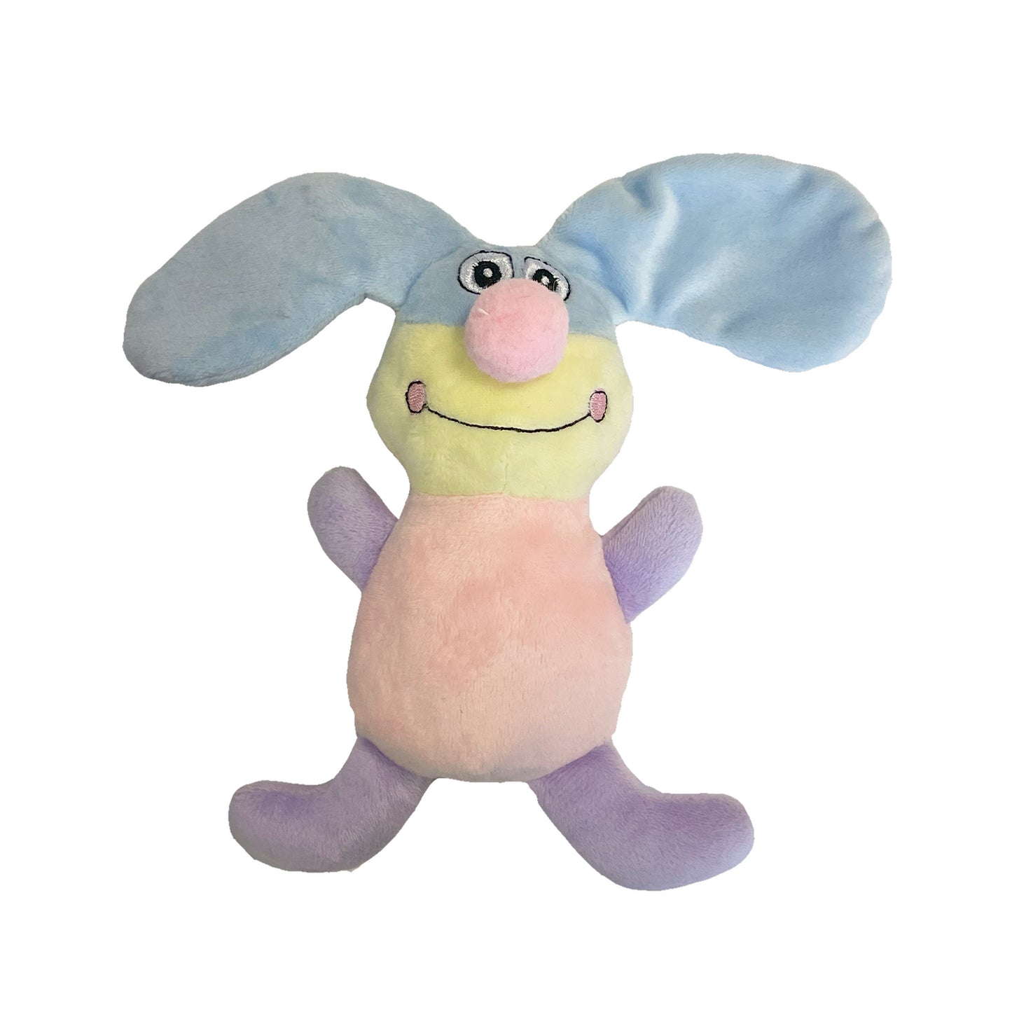 Little Rascals Brian Bunny Small Squeaky Dog Toy