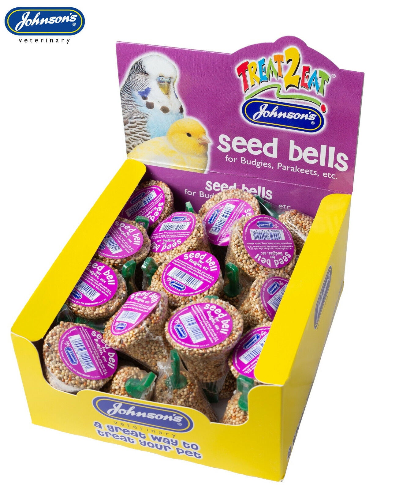 Johnson's Veterinary Budgie Seed Bell