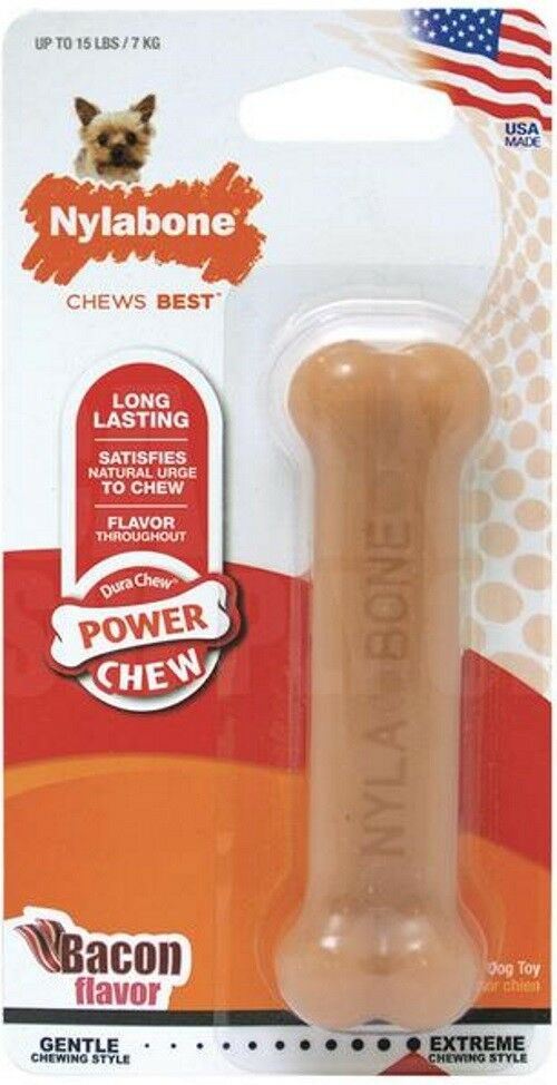 Nylabone Dura Chew Petite Bacon