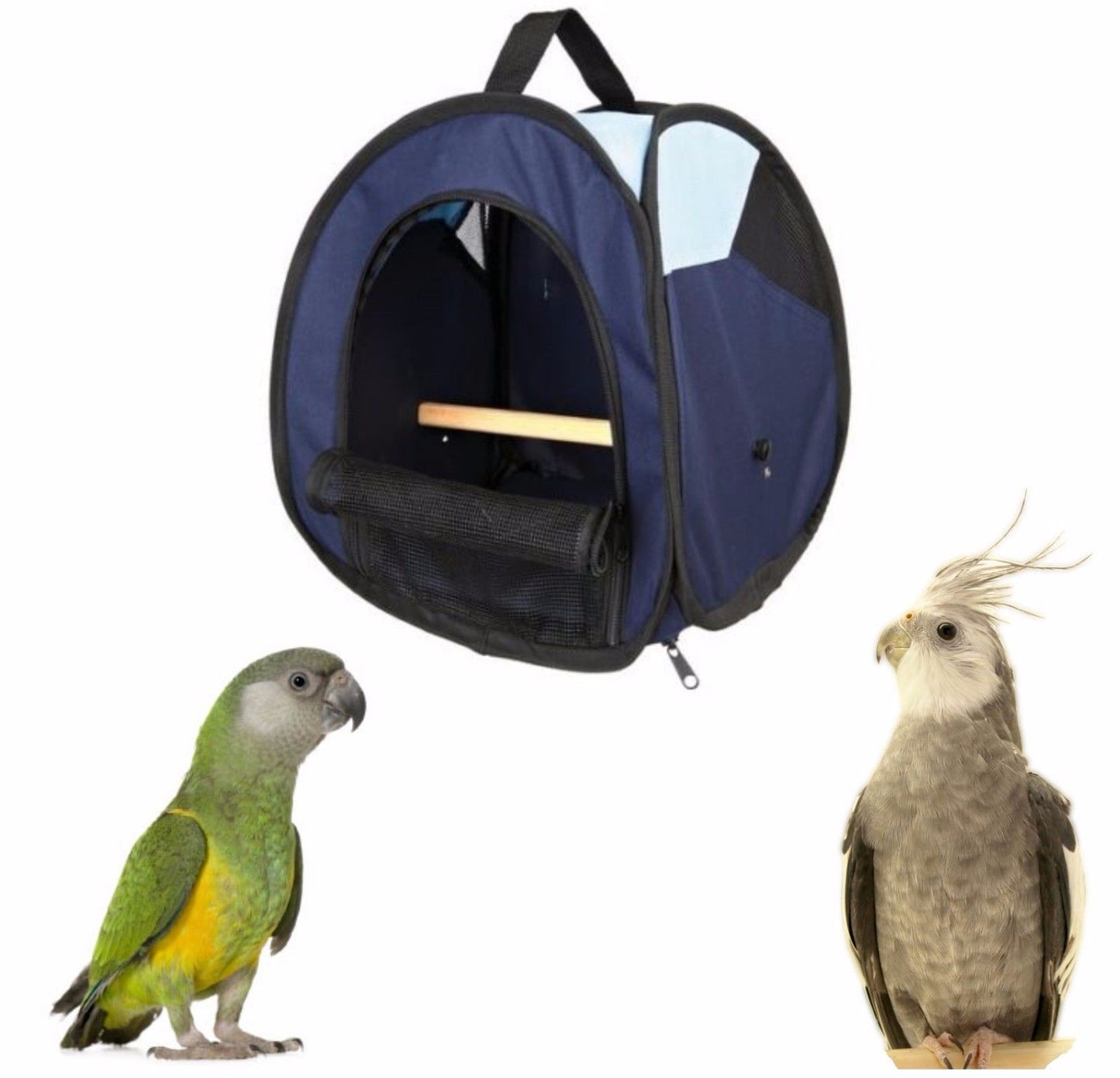 Trixie Bird Canvas Transport Bag 27 x 32 x 27cm