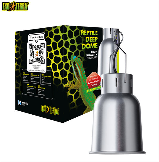 Exo Terra Deep Dome Nano Fixture 40w