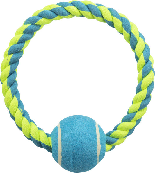 Trixie Rope Ring With Tennis Ball