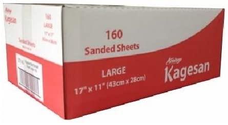 Kagesan Bulk Red Sandsheets Large 17 X 11" 160pcs