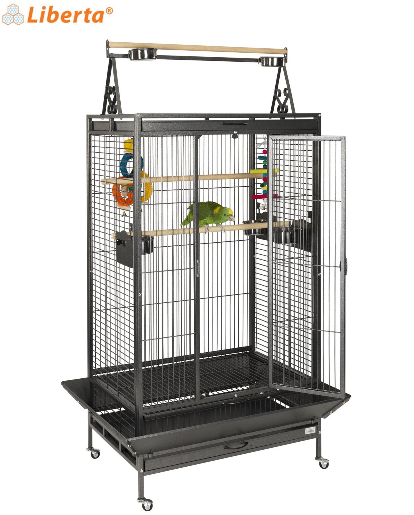 Liberta Cambridge Large Bird Cage Antique (2 Boxes)