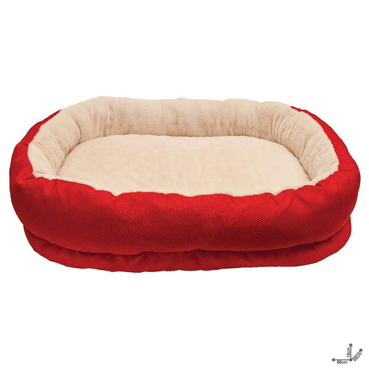 Rosewood Red Orthapedic Dog Bed 26"