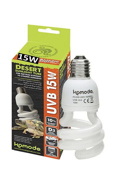 Komodo Spiral Compact Lamp 15w 10%