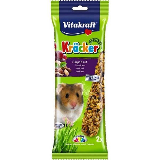 Vitakraft Hamster Grape & Nut Sticks 2pcs