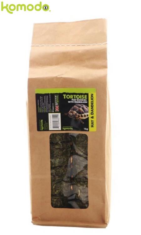 Komodo Tortoise Hay Cookies With Dandelion 1kg